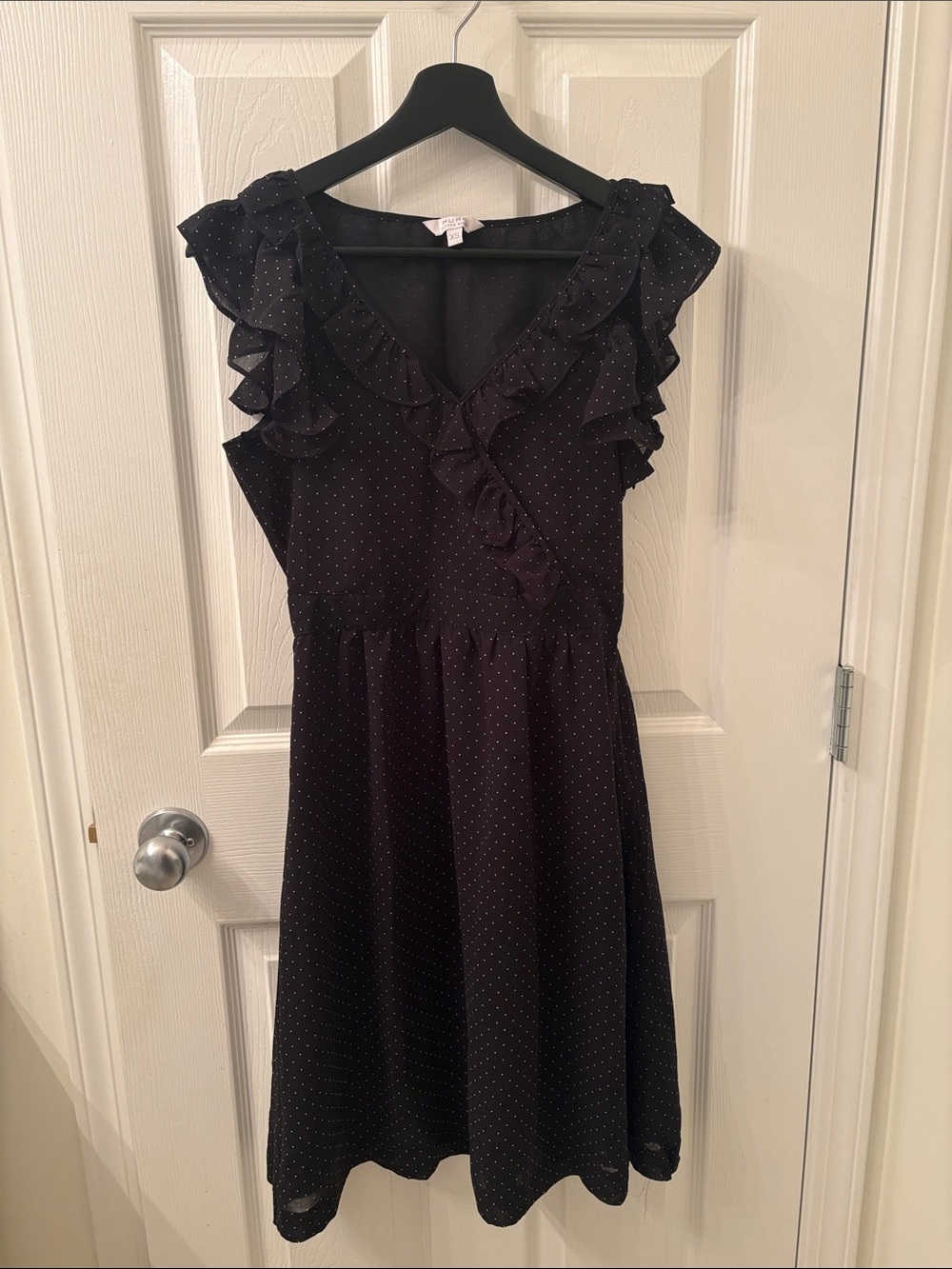 Pure by Alfred Sung Polka Dot Midi Dress